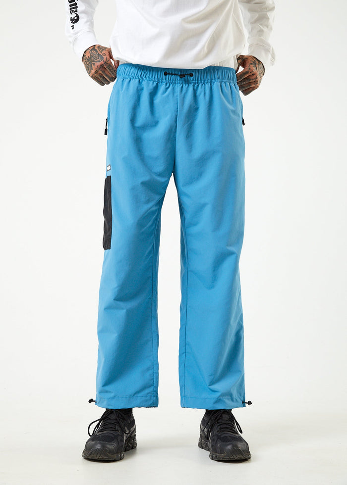 Afends Mens Polar - Recycled Spray Pants - Dark Teal - Sustainable Clothing - Streetwear