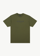 Afends Mens Thrown Out - Retro Fit Tee - Military - Afends mens thrown out   retro fit tee   military   sustainable clothing   streetwear