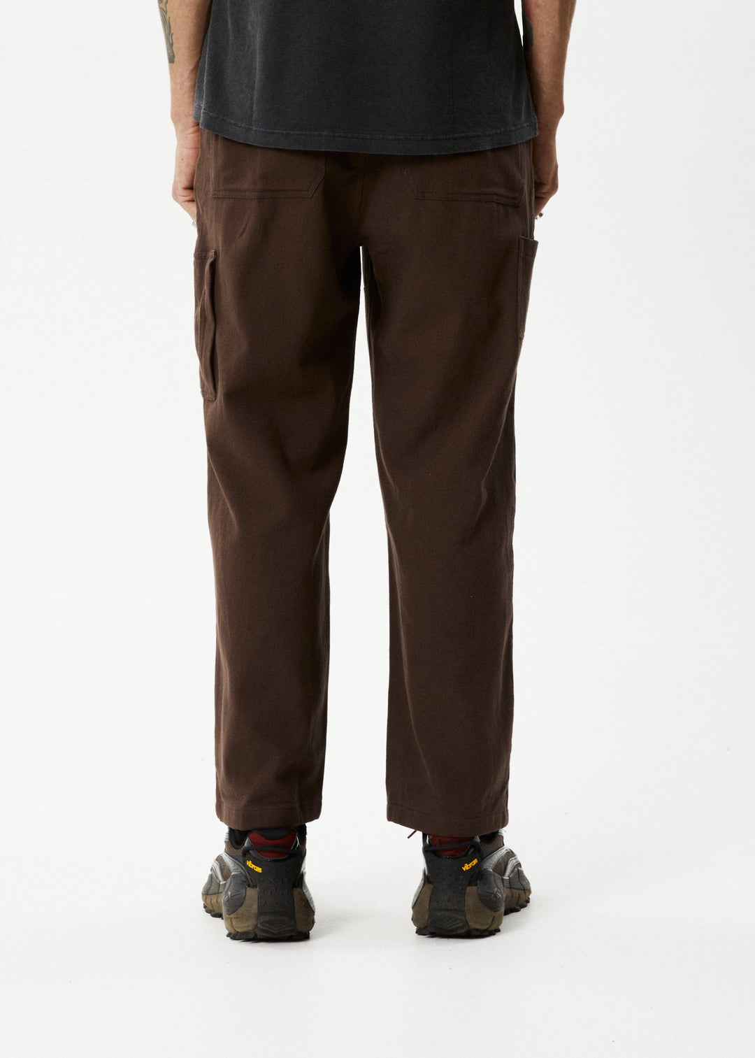 Afends Mens Richmond - Recycled Carpenter Pant - Coffee - Sustainable Clothing - Streetwear