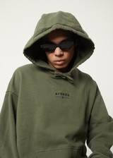 Afends Mens Calico - Recycled Hoodie - Cypress - Afends mens calico   recycled hoodie   cypress   sustainable clothing   streetwear