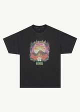 Afends Mens Holiday - Graphic Boxy  T-Shirt - Stone Black - Afends mens holiday   graphic boxy  t shirt   stone black   sustainable clothing   streetwear