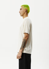 Afends Mens Dossy - Boxy Fit Tee - Moonbeam - Afends mens dossy   boxy fit tee   moonbeam   sustainable clothing   streetwear