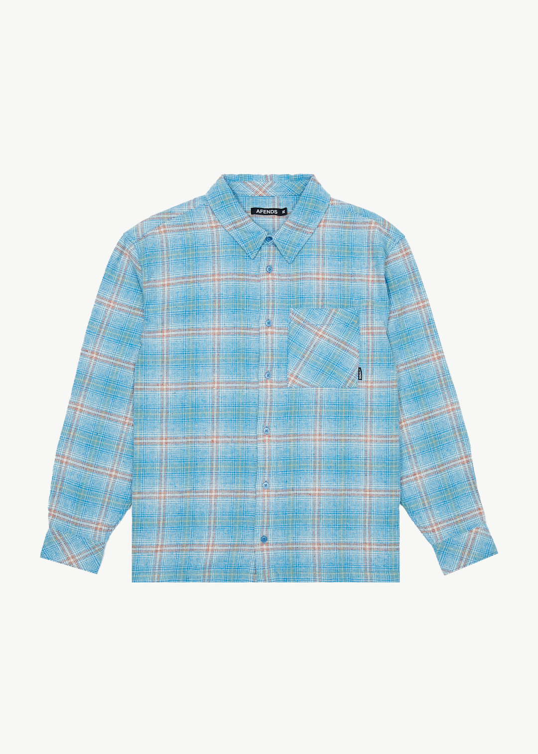 Afends Mens Position - Flannel Shirt - Lake Check - Sustainable Clothing - Streetwear