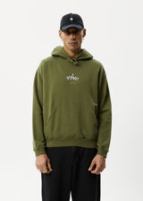 Afends Mens Enjoyment - Pull On Hood - Military - Afends mens enjoyment   pull on hood   military   sustainable clothing   streetwear