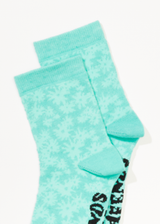 Afends Unisex Benny - Hemp Crew Socks - Jade Daisy - Afends unisex benny   hemp crew socks   jade daisy   sustainable clothing   streetwear
