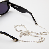 Afends Unisex Afends x F+H - Sunglasses Chain - Sterling Silver Plating - Afends unisex afends x f+h   sunglasses chain   sterling silver plating   sustainable clothing   streetwear