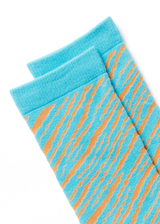 Afends Unisex Adi - Hemp Crew Socks - Blue Stripe - Afends unisex adi   hemp crew socks   blue stripe   sustainable clothing   streetwear