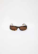 Afends Unisex Platinum J - Sunglasses - Brown Shell - Afends unisex platinum j   sunglasses   brown shell   sustainable clothing   streetwear