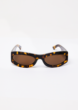 Afends Unisex Platinum J - Sunglasses - Brown Shell - Afends unisex platinum j   sunglasses   brown shell   sustainable clothing   streetwear