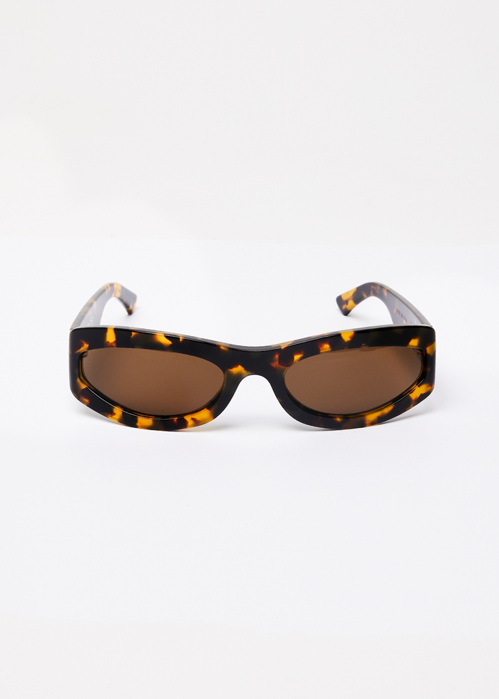 Afends Unisex Platinum J - Sunglasses - Brown Shell - Sustainable Clothing - Streetwear