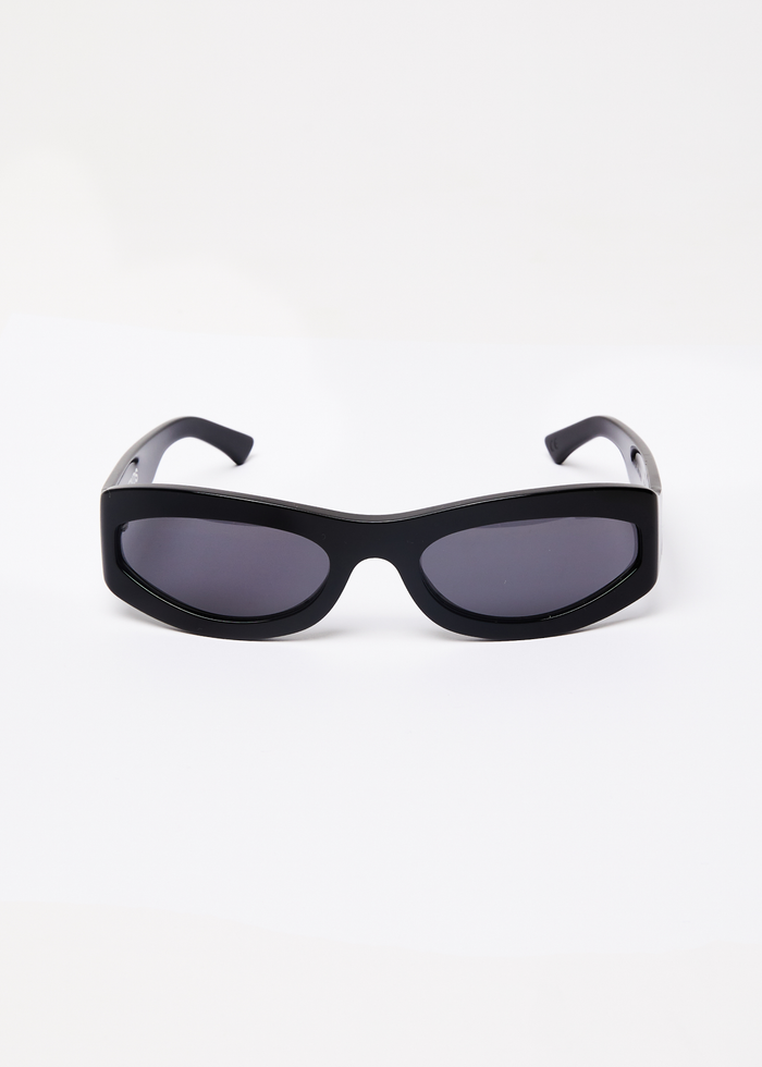 Afends Unisex Platinum J - Sunglasses - Gloss Black - Sustainable Clothing - Streetwear