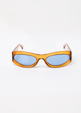 Afends Unisex Platinum J - Sunglasses - Clear Orange - Afends unisex platinum j   sunglasses   clear orange   sustainable clothing   streetwear
