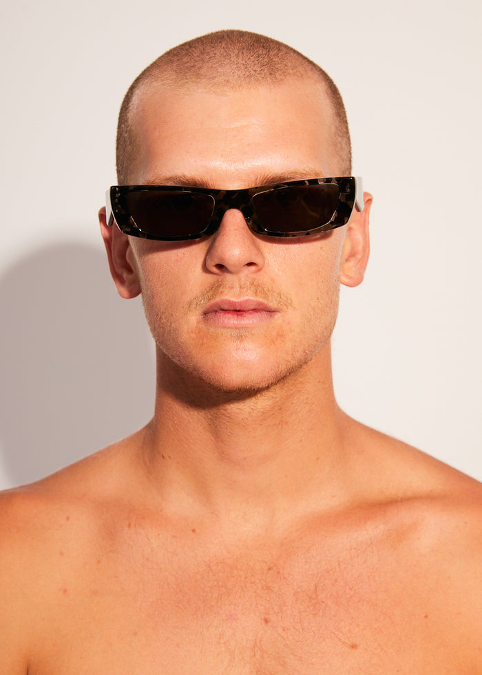 Afends Unisex Jet Fuel - Sunglasses - Black Shell - Sustainable Clothing - Streetwear