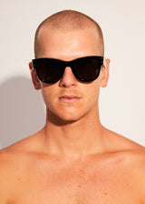 Afends Unisex Premium OG - Sunglasses - Gloss Black - Afends unisex premium og   sunglasses   gloss black   sustainable clothing   streetwear