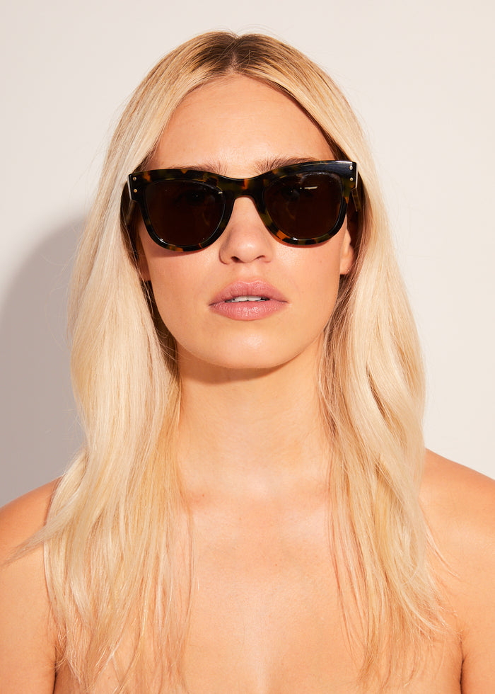 Afends Unisex Premium OG - Sunglasses - Brown Shell - Sustainable Clothing - Streetwear