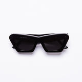 Afends Unisex Sundae Driver - Sunglasses - Gloss Black - Afends unisex sundae driver   sunglasses   gloss black   sustainable clothing   streetwear