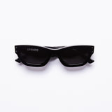 Afends Unisex Clementine - Sunglasses - Gloss Black - Afends unisex clementine   sunglasses   gloss black   sustainable clothing   streetwear