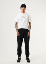 Afends Unisex Solitude - Unisex Organic Sweat Pants - Black - Afends unisex solitude   unisex organic sweat pants   black   sustainable clothing   streetwear
