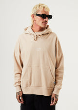 Afends Unisex Solitude - Unisex Organic Hoodie - Bone - Afends unisex solitude   unisex organic hoodie   bone   sustainable clothing   streetwear