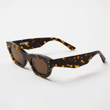 Afends Unisex Clementine - Sunglasses - Brown Shell - Afends unisex clementine   sunglasses   brown shell   sustainable clothing   streetwear