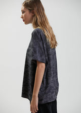 Afends Womens New Energy - Recycled Washed Oversized T-Shirt - Black - Afends womens new energy   recycled washed oversized t shirt   black   sustainable clothing   streetwear