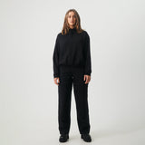 Afends Womens Comet - Hemp Hoodie - Black - Afends womens comet   hemp hoodie   black   sustainable clothing   streetwear