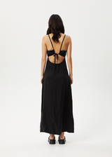 Afends Womens Grace - Cupro Maxi Dress - Black - Afends womens grace   cupro maxi dress   black   sustainable clothing   streetwear