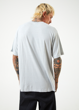 Afends Mens Classic - Hemp Retro T-Shirt - Smoke - Afends mens classic   hemp retro t shirt   smoke   sustainable clothing   streetwear