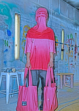 Afends Unisex Galaxy - Hemp Tote Bag - Sunrise - Afends unisex galaxy   hemp tote bag   sunrise   sustainable clothing   streetwear